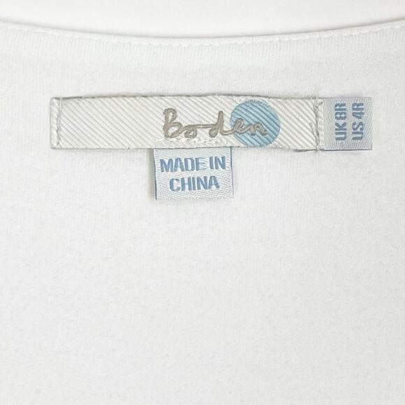 Boden White Sleeveless Dress - Picture 3 of 10